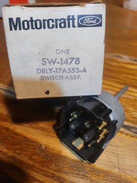D8ly-17a553-a Ford Used Windshield Wiper Switch 1972 1973 1974 1975 1976 Lincoln Continental Mark 4
