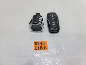 Dg9t14c376abw Ford 2013-2016 Fusion Ignition Switch Engine Start Stop Push Button With Key Oem