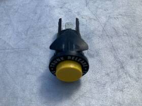 E0zz-19542 Ford 1979-2004 Mustang Rear Trunk Release Button Switch Yellow Used Oem
