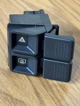 E7zb-13a350-cdw Ford 87-93 1987-1993 Oem Tested Mustang Hazard And Rear Defrost Dash Switch Switches