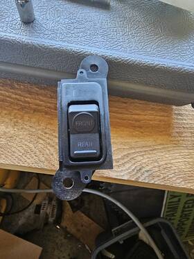 F2tb9a050bb Ford 92-96 F150 F250 Truck Dual 2 Fuel Selector Gas Tank Switch Button Oem Works
