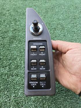 F3ab-14a564-aa Ford 92-94 Mercury Grand Marquis Window Switch Driver Door Power Master Control Panel