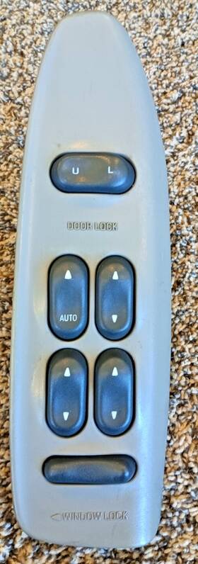 Xl1t-14540 Ford/lincoln 99-02 Ford/linc. Exped./nav. Master Pwr Windo/lock Switches With Bezel Connectors