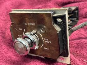 E0vb-10a909-aa Ford Motor Company 1980 81 82 83 84 85 86 87 88 1989 Lincoln Town Car Headlight And Auto-dim Switch