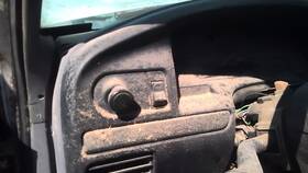 659.fd8695 Ford Truck Dash Mounted Headlamp On/off Switch F250 1995 Dash/interior/seat 182