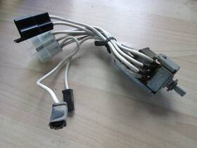 A06-14889-0 Freightliner / Indak Fld Dual Blower Switch Assembly 5-pos #m262kc