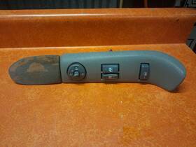 15712845 General Motors 1995-2000 Chevy Gmc Truck Tahoe Yukon 2-door Lh Driver Gray Window Switch