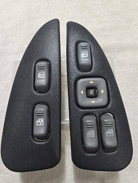 10413993 Gm 2000-2002 Firebird Trans Am Ebony Black Power Window Door Lock Switches And Trim 7