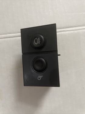 15076588 Gm Oem 03-06 Silverado Sierra Fog Cargo Light Switch Black