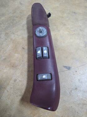 15724563 Gm 1995-1999 Chevy Silverado Gmc C/k1500 Truck Driver Power Window Switch Maroon