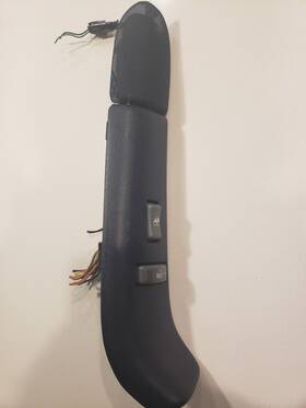 15975992 Gm 95-98 Silverado Sierra Passenger Right Door Power Window Switch Bezel Blue Oem