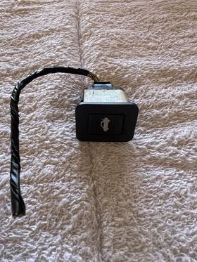 25769208 Gm Cadillac Sts Oem Black Ebony Power Trunk Switch 05 06 07 08 09 10 11