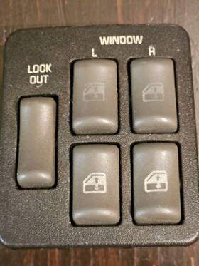 22543645 Gm Boxed Part 92 93 94 95 Grand Am 4dr Master Window Switch A221