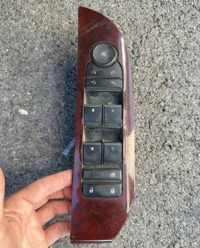 15906883 Gm Oem 07-09 Cadillac Escalade Chevy Gmc Driver Side Power Window Switch Wood