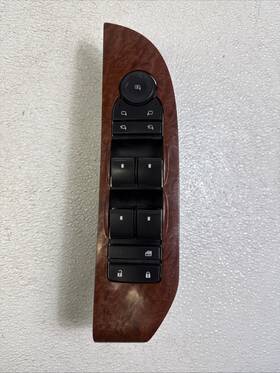 159093440 Gm Oem 07-09 Cadillac Escalade Chevy Gmc Driver Side Power Window Switch Wood