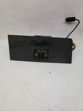 1497088 Gmc 1971 1972 1973 Cadillac Deville Fleetwood Oem Rear Defog Switch And Plate