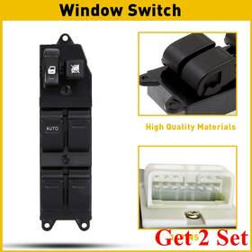 Sd-00000148 Greatautopartsauxi Electric Power Master Window Control Switch Front Driver Side Fits Toyota 2 Set
