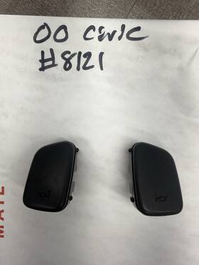 78521-s04-n82za Honda 96-00 1996-2000 Civic Steering Wheel Horn Button Switch Set Lt Gray