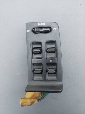 M6675 Honda 1986-1989 Accord Master Window Switch Bezel Oem Control 87 88 Trim Sedan