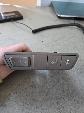 Hyundai 383100-1110 2010 Tucson Dimmer Brake Traction Control Switch
