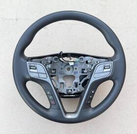 561104z500ury Hyundai 2013-2019 Santa Fe Driver Steering Wheel With Cruise Control Switch Oem