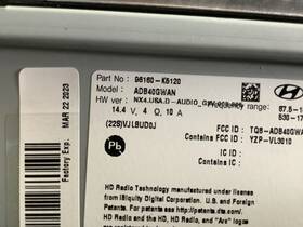 638-16212 Hyundai Santacruz 2022 Audio Equipment Radio 771503