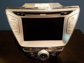 638-72487 Hyundai Audio Equipment Radio Receiver Opt 9611p6 Bluetooth Fits 11-12 Elantra