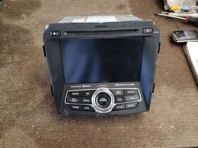 638-74092 Hyundai Audio Equipment Radio Receiver Assembly With Navigation Fits 13 Sonata 177029