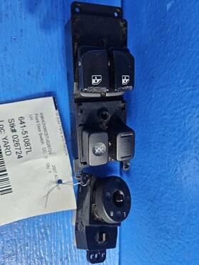 641-51087l Hyundai Driver Front Door Switch Drivers Lock And Window Fits 06-11 Accent 9255