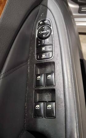 Hyundai 935703n051 2014-2016 Equus Master Window Switch Oem Left Driver Side Power Black