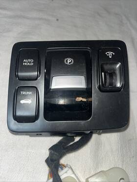 93766-3n100 Hyundai 2011 2013 Equus Parking Emergency Brake Switch Button Trim Dash Panel
