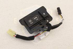 96120j9500 Hyundai Kona 2018 - 2023 Usb Aux Audio Jack With Wireless Charger Indicator Oem