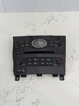 25391-jk62b Infiniti 2008-2009 G37 Coupe Radio/ Climate Control Switch Oem Ox75