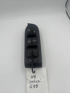 80961-am600 Infiniti 2004 G35 35 Master Power Left Window Switch Oem