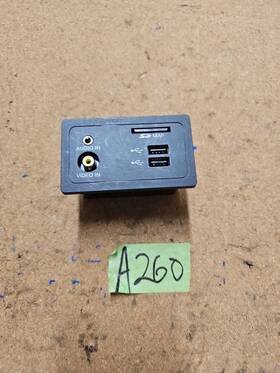 969274ga0a Infiniti Q50 Q60 2014-2022 Oem Aux Auxiliary Usb Map Sd Card Port Insert