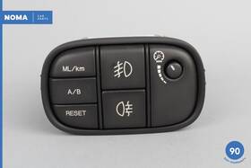 2r8311654dd Jaguar 03-08 X204 S-type Dashboard Fog Light Dimmer Trip Reset Switch Oem
