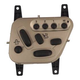 6w83-14e693-bf Jaguar 07-09 Xk Xkr Front Left Side Seat Control Switch Panel Oem