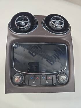 Aw9318d687ae Jaguar Aw9318d687af 2010-2015 Xj Xjl Xjr - Rear Climate Control Switch Panel Oem