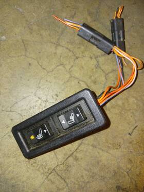 Dac5083 Jaguar 87-91 Xjs He Series 2 Front Left Driver Seat Lumbar And Heat Switch Oem