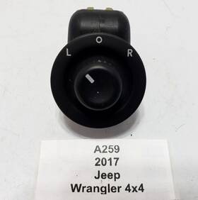 6631aa Jeep 05604 2011-2018 Oem Wrangler Jk Power Mirror Adjustment Control Switch