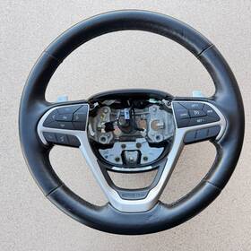1c4rjfag5hc699414 Jeep 2014-2022 Grand Cherokee Steering Wheel With Cruise Control Switch Oem