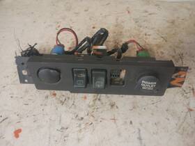 56007448af Jeep 1998-2001 Cherokee Center Switch Panel Fog Light Washer Rear Defrost Used