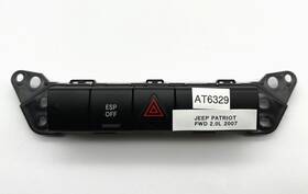 P04602728ad Jeep Oem 07-12 Patriot Compass Dash Center Esp Off Emergency Hazard Light Switch