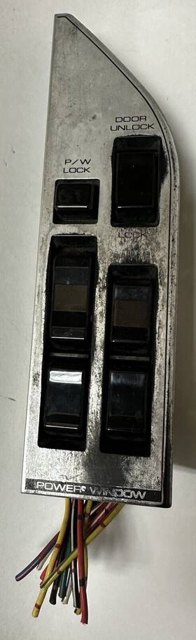 25400-16e01 Jideco Oem 1985-1987 Nissan Maxima Left Driver Side Master Window Switch 25400 16e01
