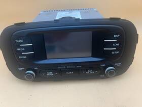 96180-b2200ca Kia 3n152 2014-2019 Soul Dash Am Fm Cd Player Radio Receiver Oem