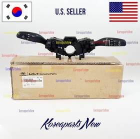 93400h8550 Kia Multi Function Switch Headlight Wiper Column Oem Rio 2018-2023 Without Fog Lamp