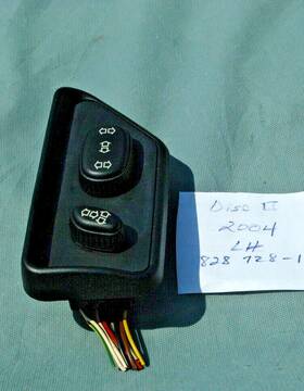 828728-1 Land Rover 1999-2004 Range Discovery Ii Power Seat Switch Left Lh Oem