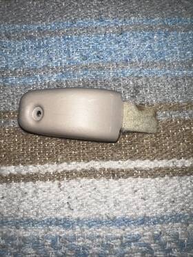 Lexus 72665-60070 Tan Lx470 2nd Row Seat Trim Cover Latch Striker Hook 1998-2007 Oem