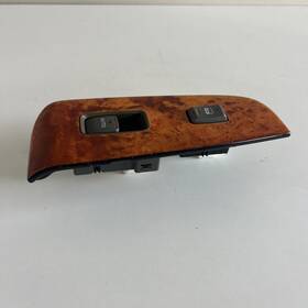 74232-50090 Lexus Ls430 Front Passengers Door Window Switch With Wood Trim Bezel 2001-2006 Oem