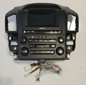 84010-48040 Lexus Rx300 Front Navigation Unit Screen Monitor Cassette Radio Oem 1999-2003